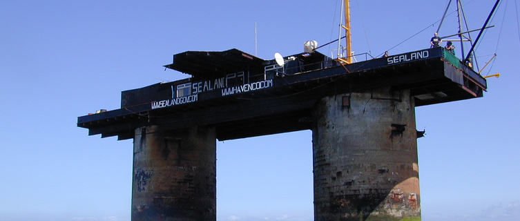 Sealand is built on a Second World War sea fort 