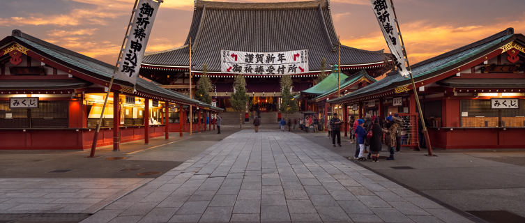 See out the year with locals in Tokyo's traditional temples