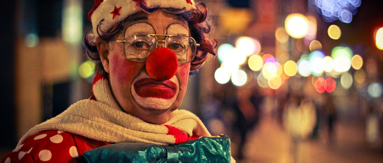 Some might argue that a fear of clowns is quite rational