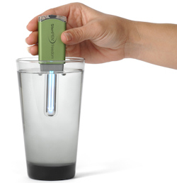 Use the compact SteriPEN Freedom to purify water