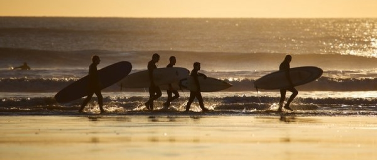 Surf some of the best breaks in Britain