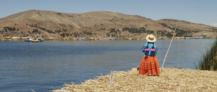 The Uru people live on manmade islands on Lake Titicaca