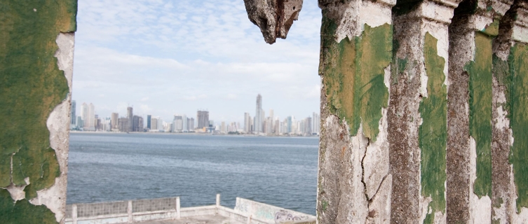 The crumbling ruins of Panamá Viejo, the old city