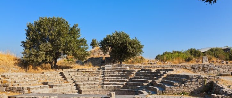 The legendary lost city of Troy inspired a film of the same name 