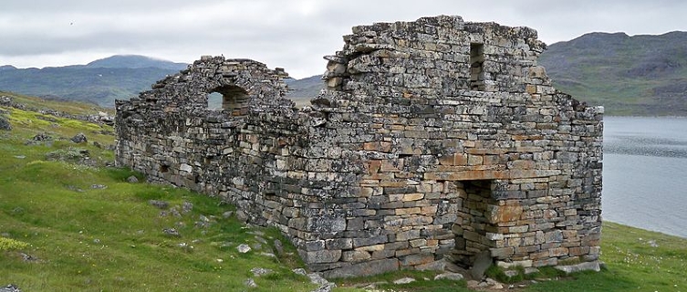 This stone house was built by viking, Erik the Red, apparently