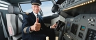Two passengers got the thumbs up from a pilot this week. Why?