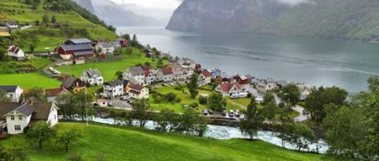 Undredal is famous for the brown goat cheese (geitost)