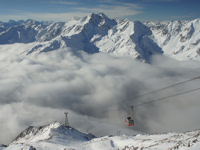 Head for the clouds in Val Senales