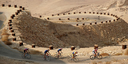 See Israel from the seat of a bicycle