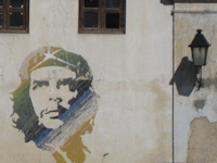 Images of Che Guevara abound in Havana