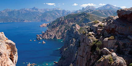 Explore Corsica's rugged scenery