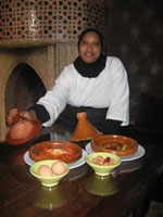 Moroccan cooking lesson