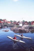 Kayaking in the archipelago. Photographer: Henrik Trygg/Stockholm Visitors Board