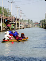 A river cruise in Malacca