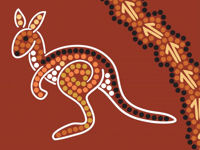 Aboriginal art © JENNY SOLOMON / www.123rf.com