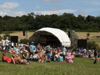 Stage at The Big Chill festival © ideageneration press