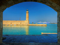 Port of Rethymno, Crete © Creative Commons / Wolfgang Staudt