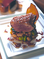 Oven roasted duck © Opus Hotel