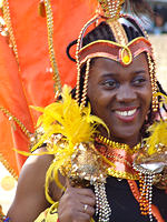 Notting Hill Carnival dancer © Creative Commons