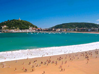 Playa de La Concha, San Sebastian © Creative Commons/nostia