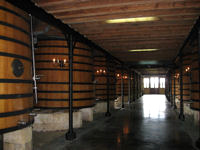 Château Pontet-Canet's wooden vats © WTG / Coralie Modschiedler