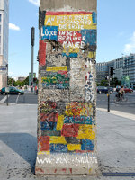 A piece of the Berlin Wall
