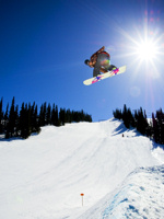 Most of Blackcomb Park will remain open to visitors during the Games © Dano Pendygrasse