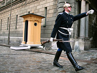 Guard in Stockholm © Adam Monaghan