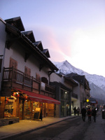 Chamonix town © WTG / Coralie Modschiedler