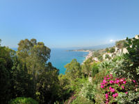 Naxos bay from Taormina © thinkstockphoto