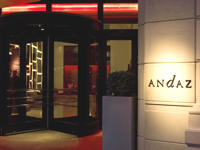 The hotel's alluring frontage © Andaz Hotel