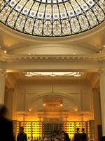 The grand dome of the 1901 restaurant © Andaz Hotel
