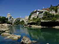 Mostar and its famous bridge, Bosnia © Creative Commons / rejflinger