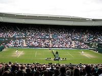 Tennis at Wimbledon, England © Creative Commons / C Phillie Casablanca