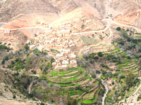 Berber village in Morroco's Atlas Mountains © Creative Commons / AdamAxon