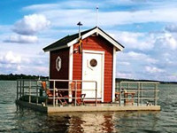 This Swedish underwater inn is perfect for spies © M. Genberg
