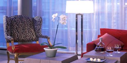 Opus penthouse living room © Opus Hotel