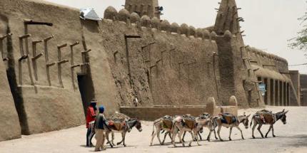 Timbuktu's unique mud-brick buildings  © Creative Commons / emilio labrador