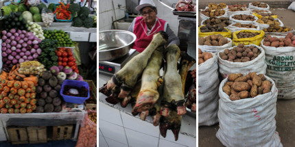 Find the freshest produce (including trotters) at markets