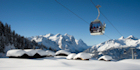 Snow-covered huts, Meiringen-Hasliberg