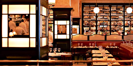 Balthazar's 1920s-style décor