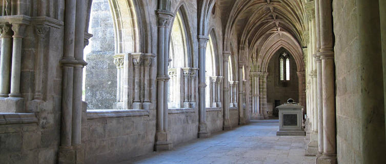 A cathedral in Evora, Portugal