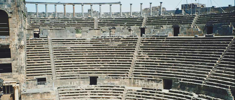 Amphiteatre in Damascus, capital of Syria