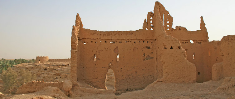 Ancient ruins in Saudi Arabia
