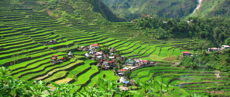 Batad Rice Terraces village, Philippines