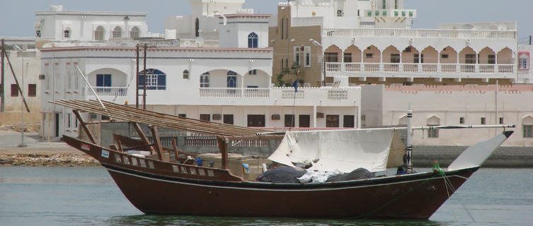Boat in Muscat