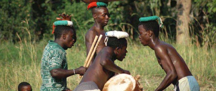 Burundian drummers