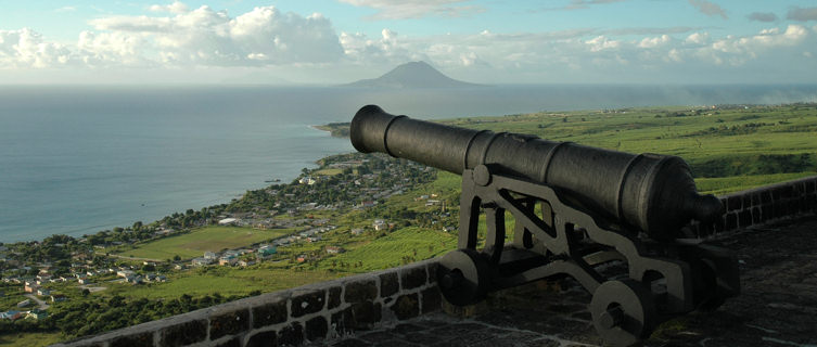 Cannon on Brimstone Hill, St Kitts