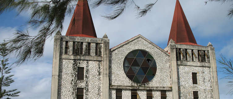 Church in capital city Nuku'Alofa