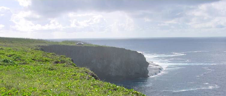 Cliff views, Saipan, Northern Mariana Islands